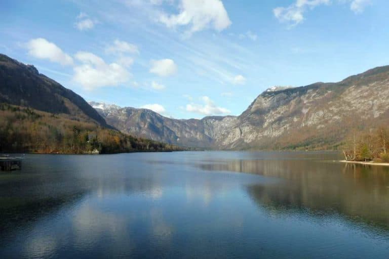 Lake Bohinj in Autumn